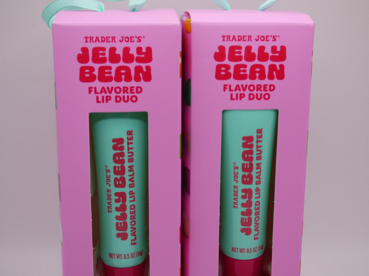 Lip Duo Set - Jelly Bean Flavored Lip Balm & Lip Gloss 2-Pack