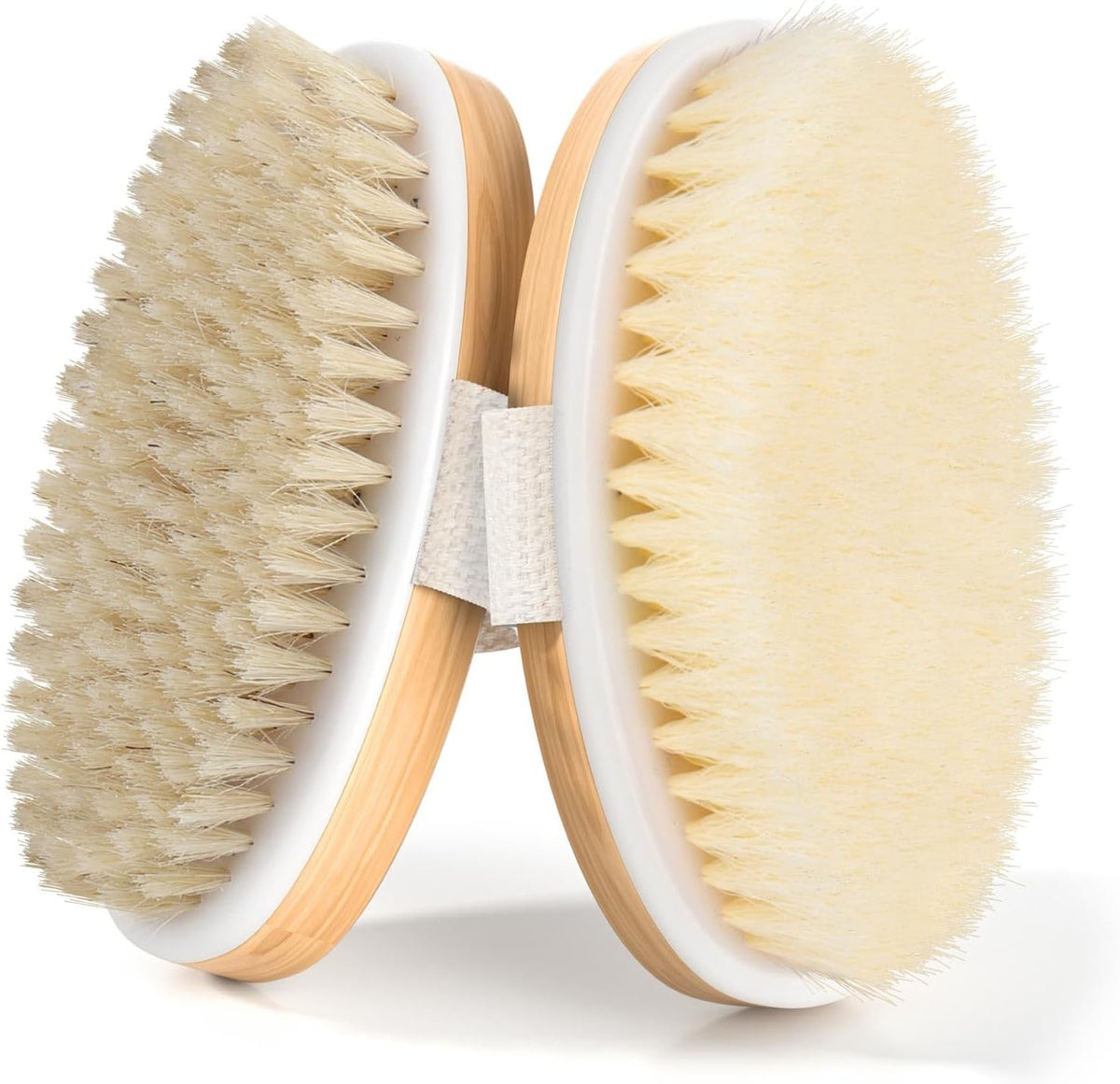 2 Pack Dry Brushing Body Brush with Natural Bristles