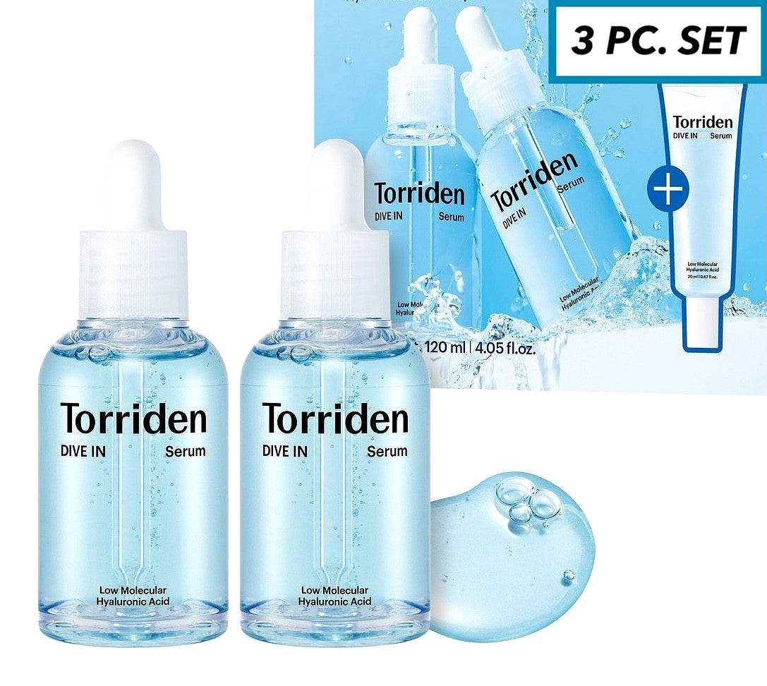 Dive In Hydrating Serum 3-Piece Set - 120ML Total