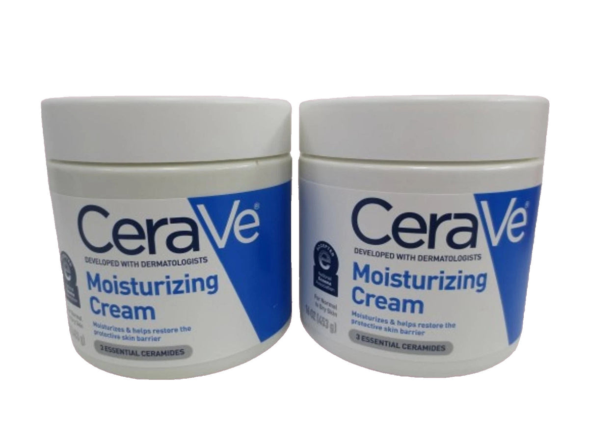 Moisturizing Cream for Face & Body - 16 oz, 2-Pack
