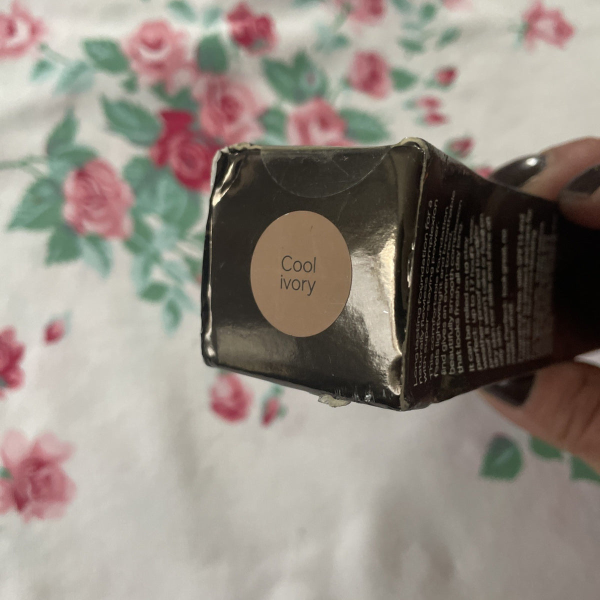 No7 Stay Perfect Foundation SPF 15 Cool Ivory 1oz Natural Finish Long Lasting