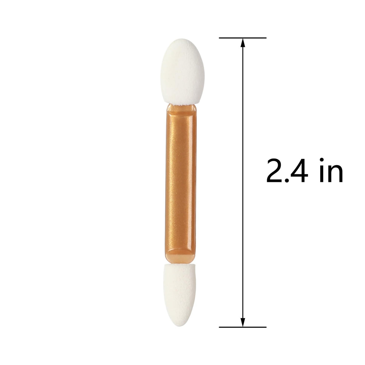 Double Sided Disposable Eyeshadow Applicators, 30pcs Makeup Tools 2.4in