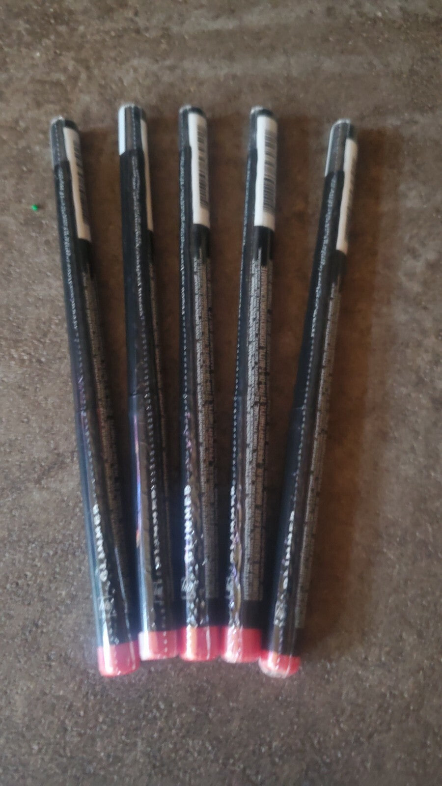 Set of 5 Long-Wearing Cream Eyeliner Pencils - Multiple Colors