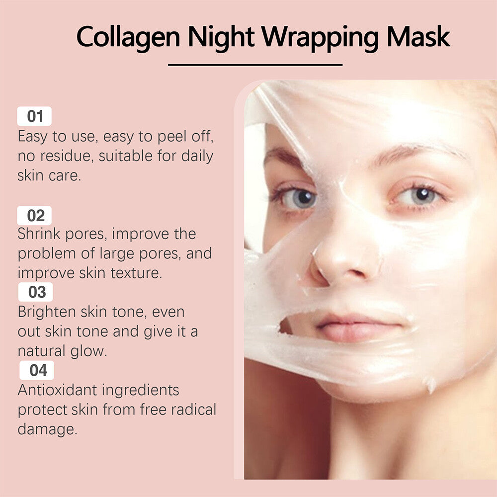 Collagen Overnight Wrapping Mask - 75ml Peel-Off