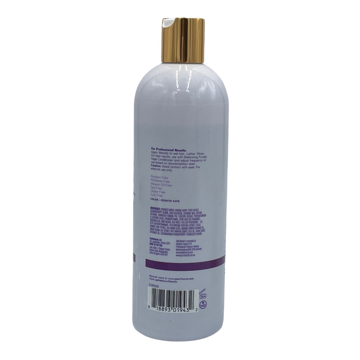 Theorie Balancing Purple Sage Shampoo & Conditioner Set Tone