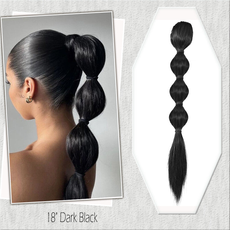 Fake Ponytail Clip-In Hair Extension Thick Natural Look 14 Inches