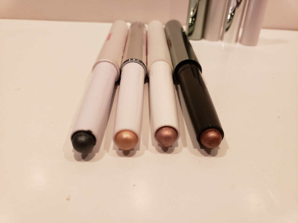 Eyeshadow Stick Set - Burnished Violet, Bliss, Gold Hour & Gun Metal, Full Size Makeup