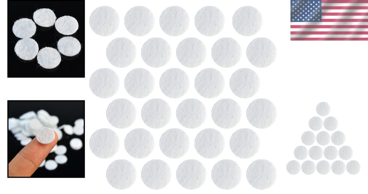 Microdermabrasion Cotton Filters 10mm Pack of 100 for Spa & Salon Treatments