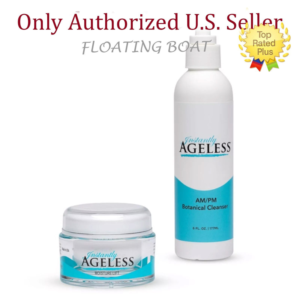 Instantly Ageless Face Lift Vials with Moisturizer - 25 Vials in Box