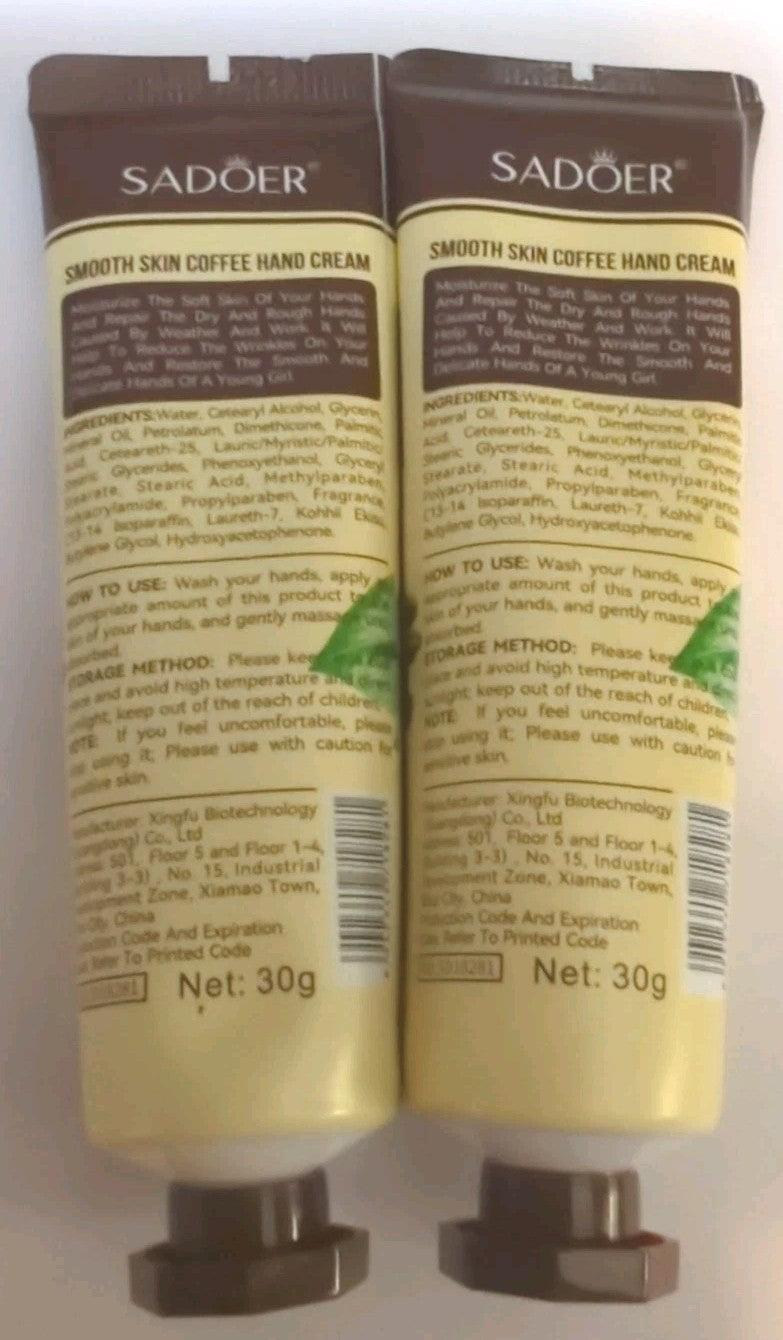 Moisturizing Whitening Hand Creams - Nourishing Coffee Hand Care Set x2