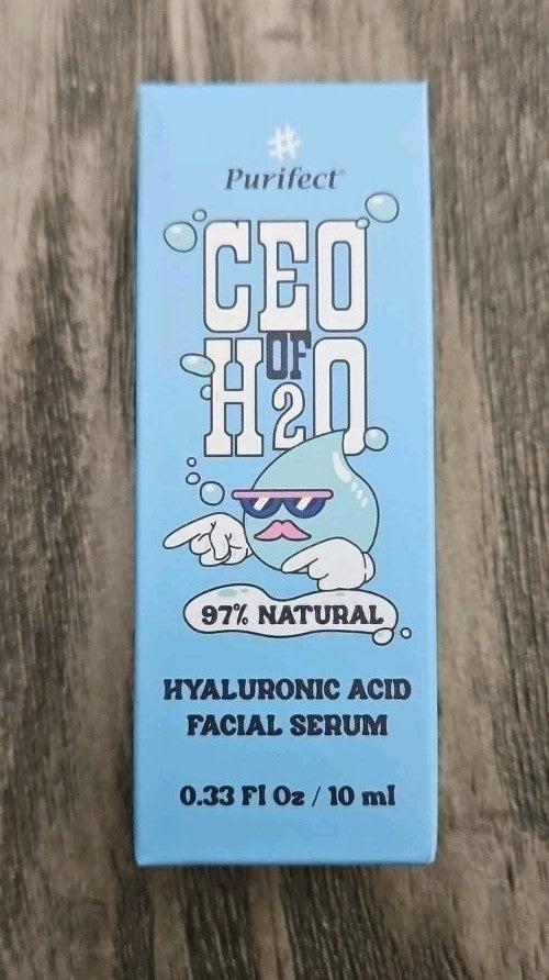 Hyaluronic Acid Facial Serum - Natural Moisturizer for Hydrated Skin - 2 Pack