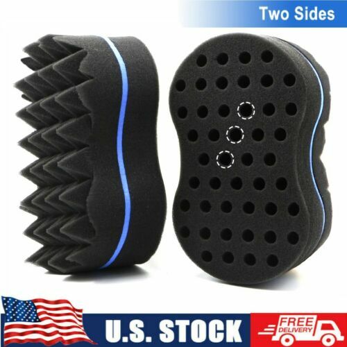 Hair Sponge Magic Barber Twist Curl Brush Dreads Locking Afro Coil