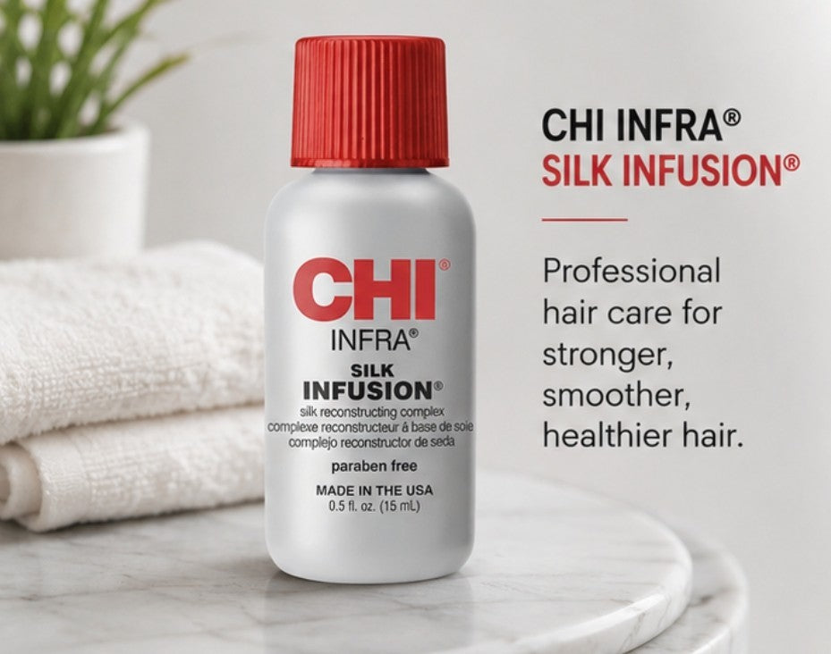 CHI Silk Infusion Reconstructing Hair Serum - 0.5 Fl Oz, 2 Pack