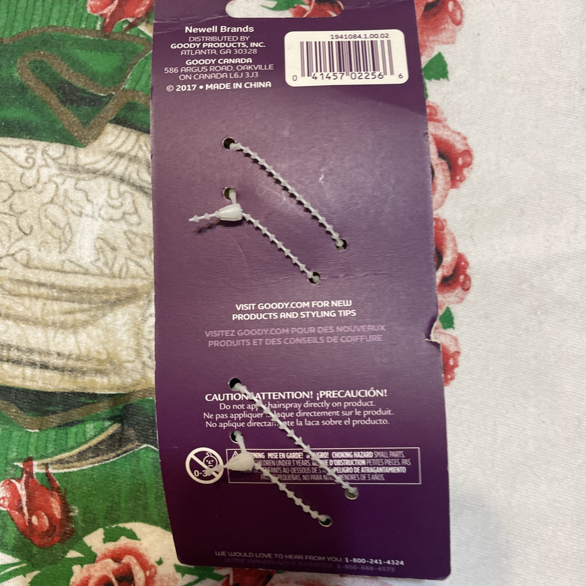 Goody Large Claw Clips Hair Jaw Gold Silver Metalic 3.25” See Read 2PK