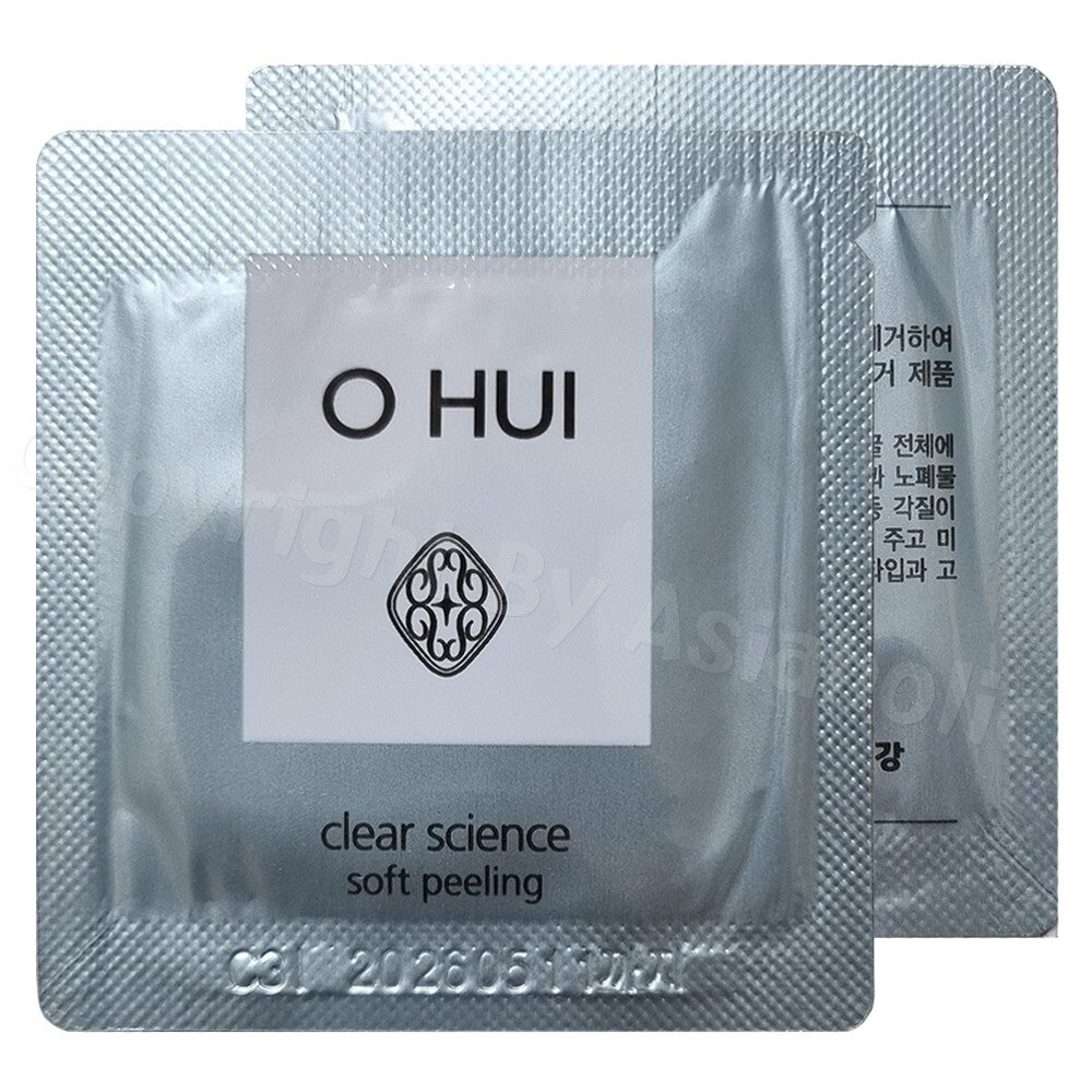 O HUI Clear Science Soft Peeling 1ml x 10pcs (10ml) Sample Newest