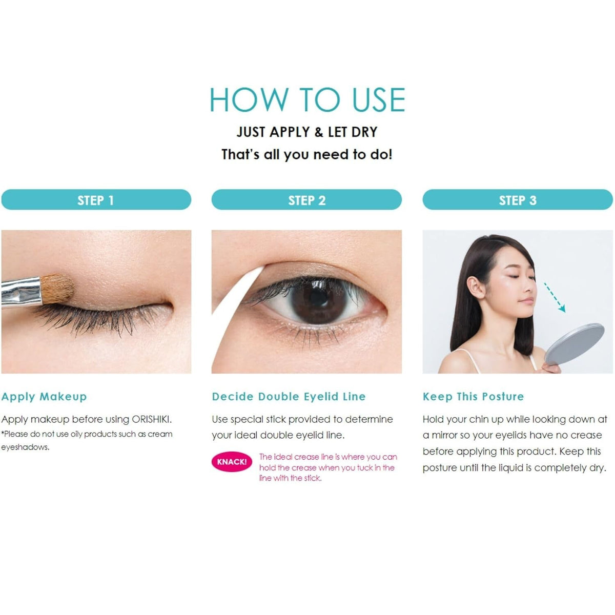 Double Eyelid Film for Natural Looking Creases - Transparent & Flexible