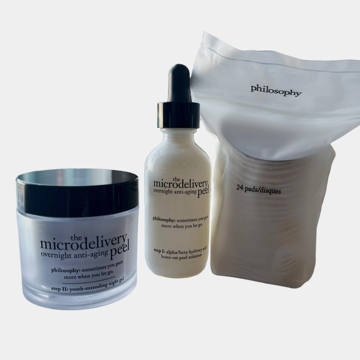 Microdelivery Overnight Anti-Aging Peel & Night Gel Kit