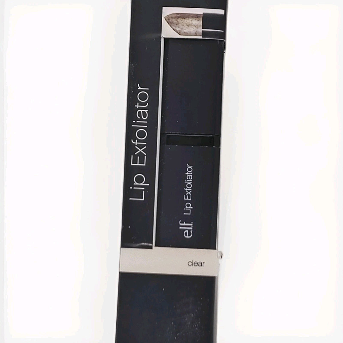 ELF Lip Exfoliator Clear - Smoothing Conditioning Lip Scrub with Brown Sugar & Vitamin E