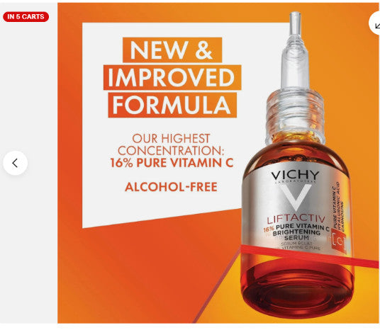 Vitamin C Brightening Serum - 16% Pure Vitamin C, Anti-Aging & Skin Renewal