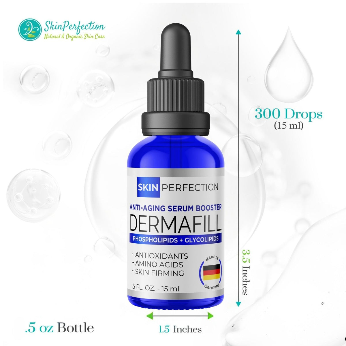 Anti-Aging Under-Eye & Face Wrinkle Filler - Plumping & Lift Serum Additive
