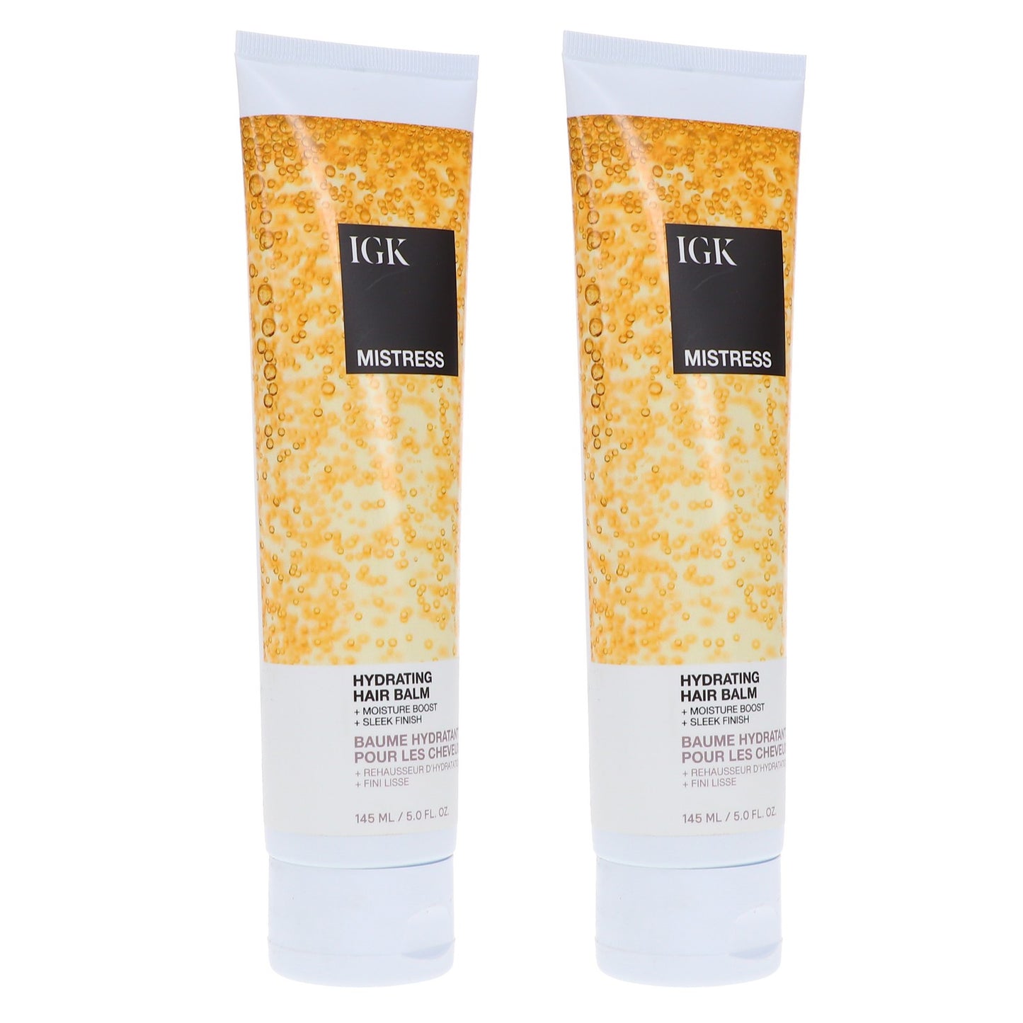 Hydrating Hair Balm for Frizz Control - 2 Pack, 5 oz Each