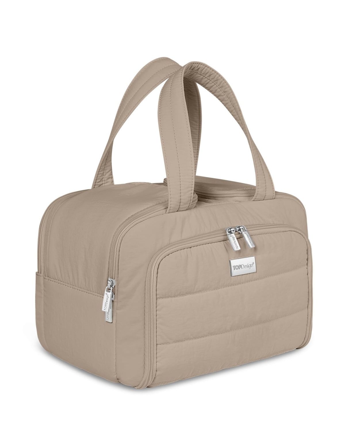 Large Travel Toiletry Bag with Handle - Waterproof Cosmetic Organizer for Women