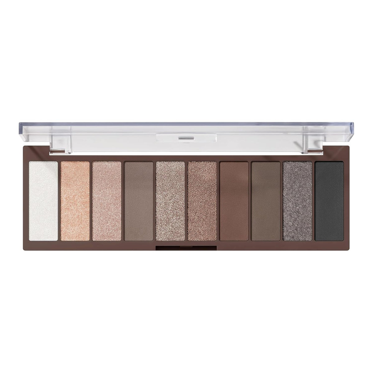 10-Color Nude Eyeshadow Palette - Ultra-Pigmented, Blendable, Vegan & Cruelty-Free