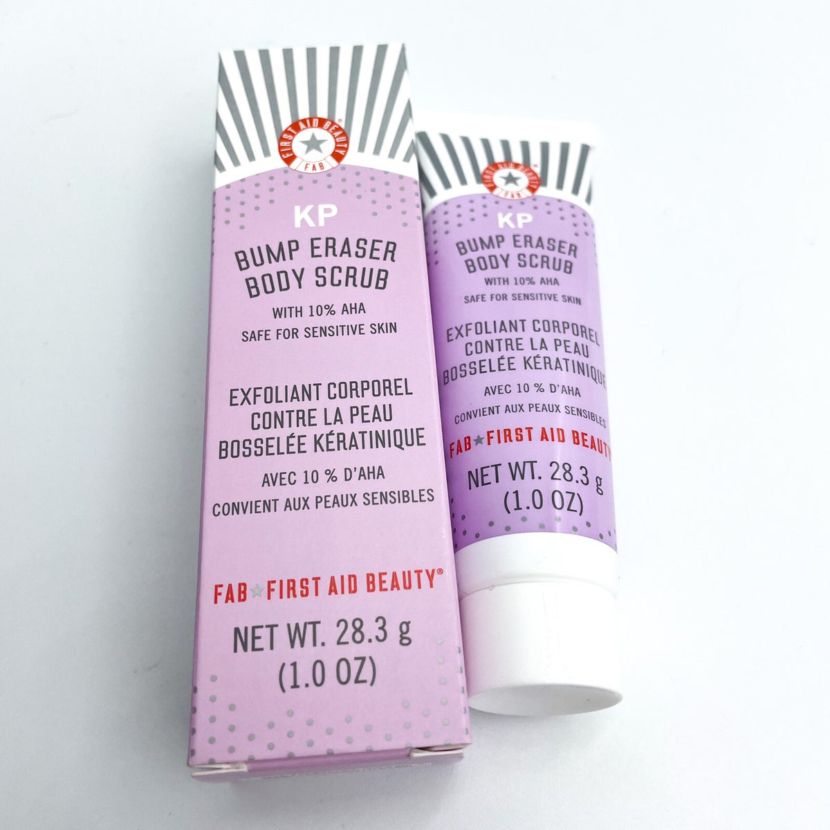 First Aid Beauty KP Bump Eraser Body Scrub 10% AHA 1oz Travel – Sealed