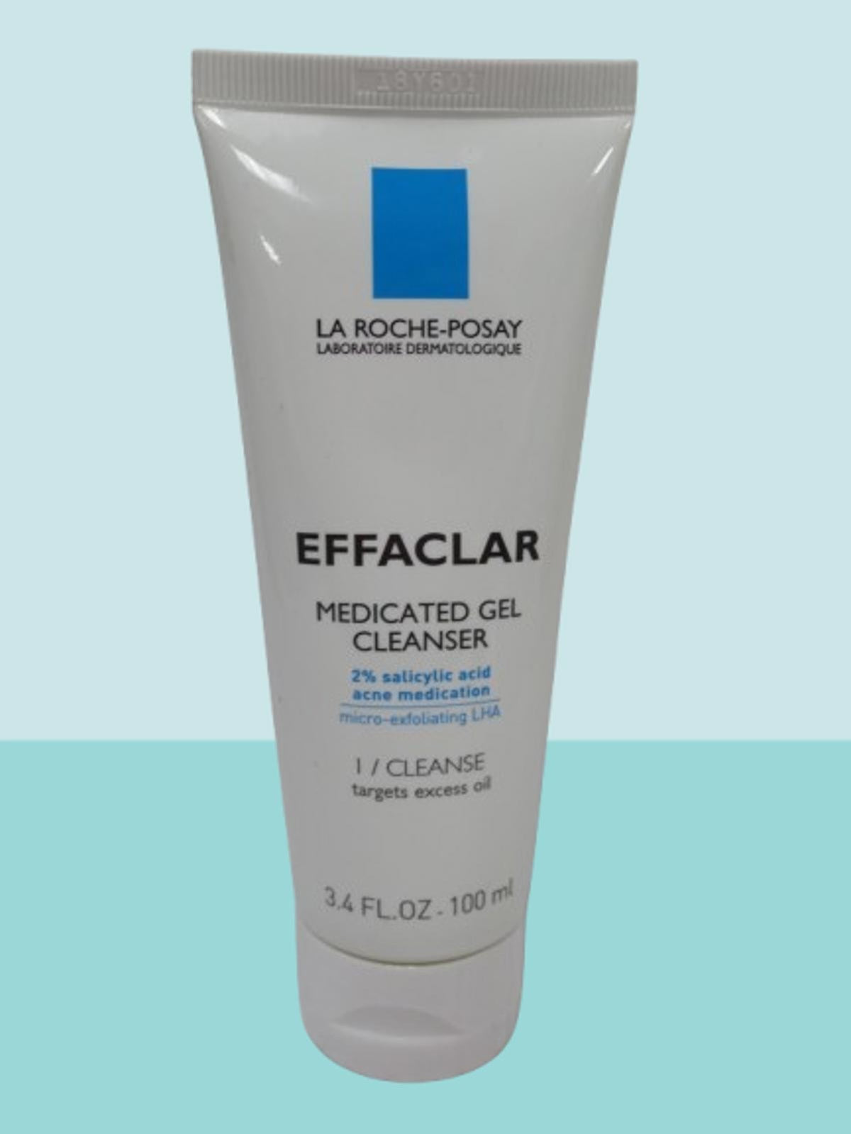 Medicated Facial Cleanser Gel for Acne-Prone Skin - 3.4 Oz, Set of 2