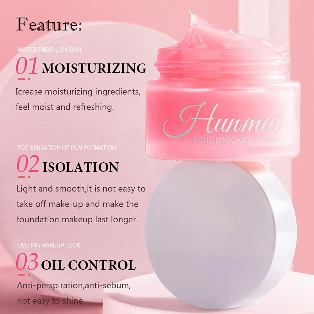 Pore Base Gel Cream Primer - Invisible Pore & Acne Cover