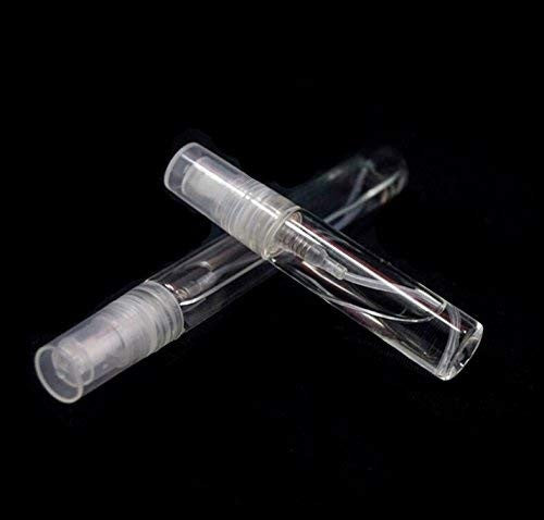 Glass Refillable Perfume Spray Bottles 5ml - Pack of 25 Travel Perfume Containers