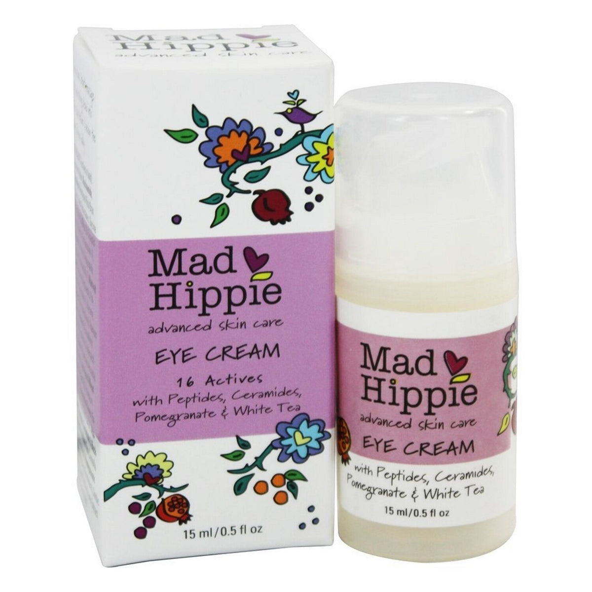 Eye Cream with Peptides & Vitamin C, .5 oz