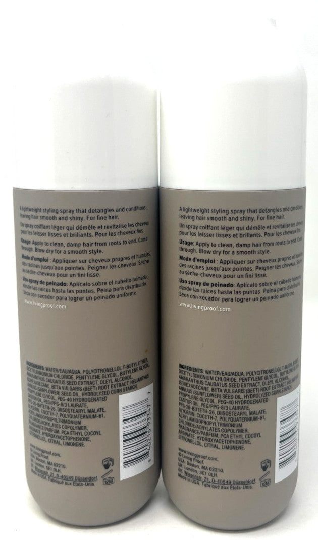 Living Proof Smooth Styling Spray - Set of 2, 6.7 fl oz, Fine Hair