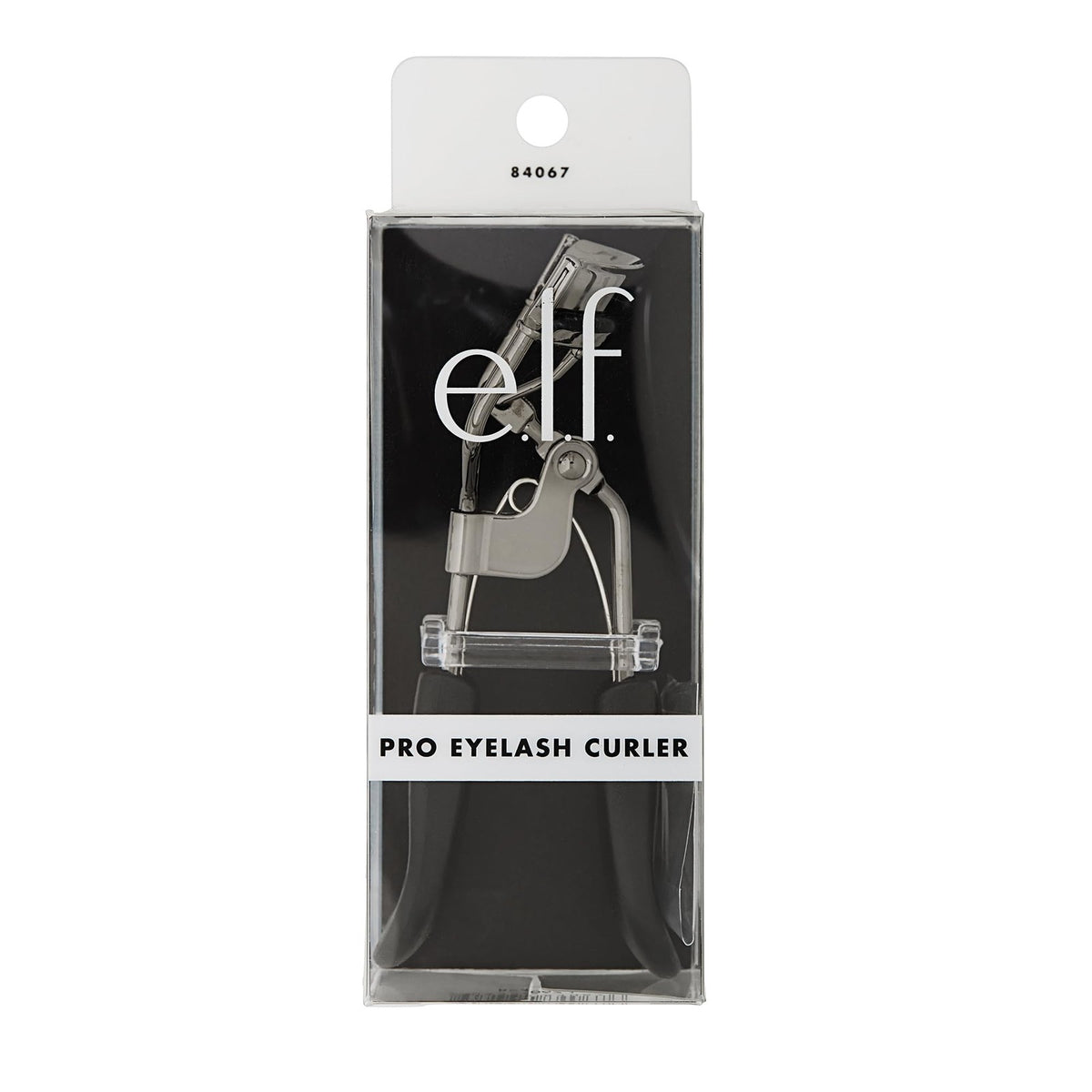 Eyelash Curler Stainless Steel Pro - Ergonomic Elf Pro Eyelash Curler with Replacement Pad