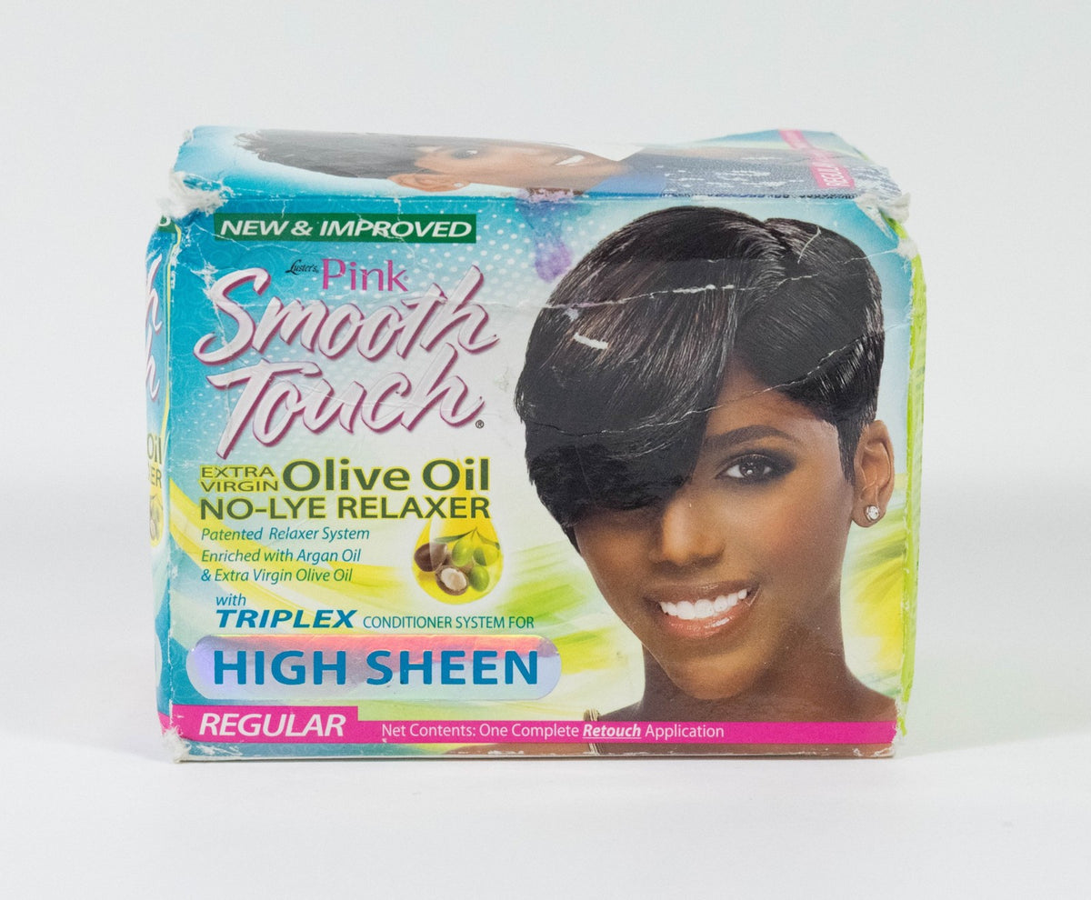 No-Lye Hair Relaxer Triplex Regular with Extra Virgin Olive Oil