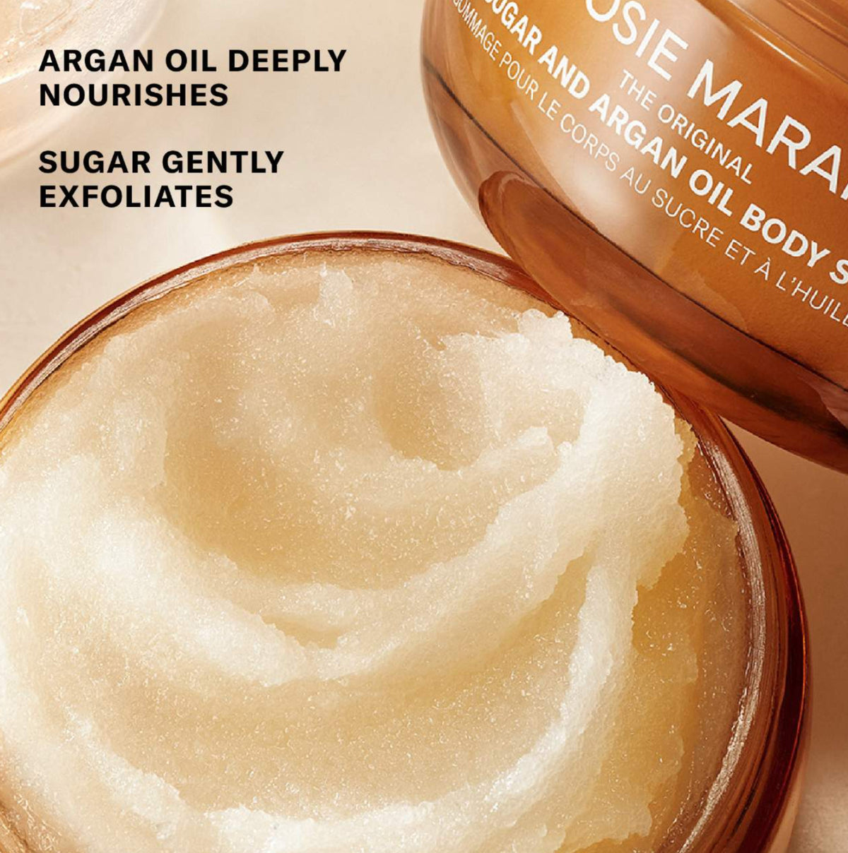 Josie Maran Argan Oil + Sugar Balm Body Scrub ~ TOPLESS TANGERINE