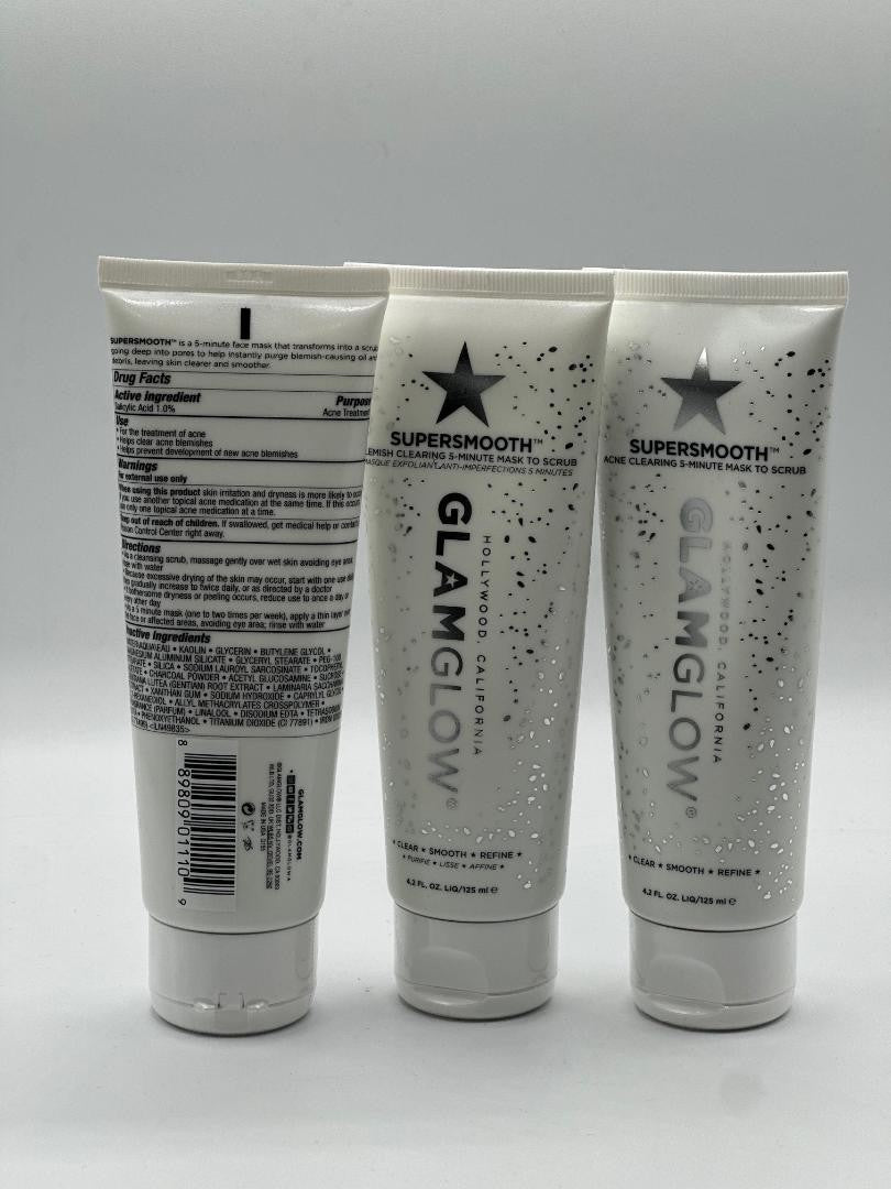 Acne Clearing Face Mask - 3 Tubes, 4.2 fl oz
