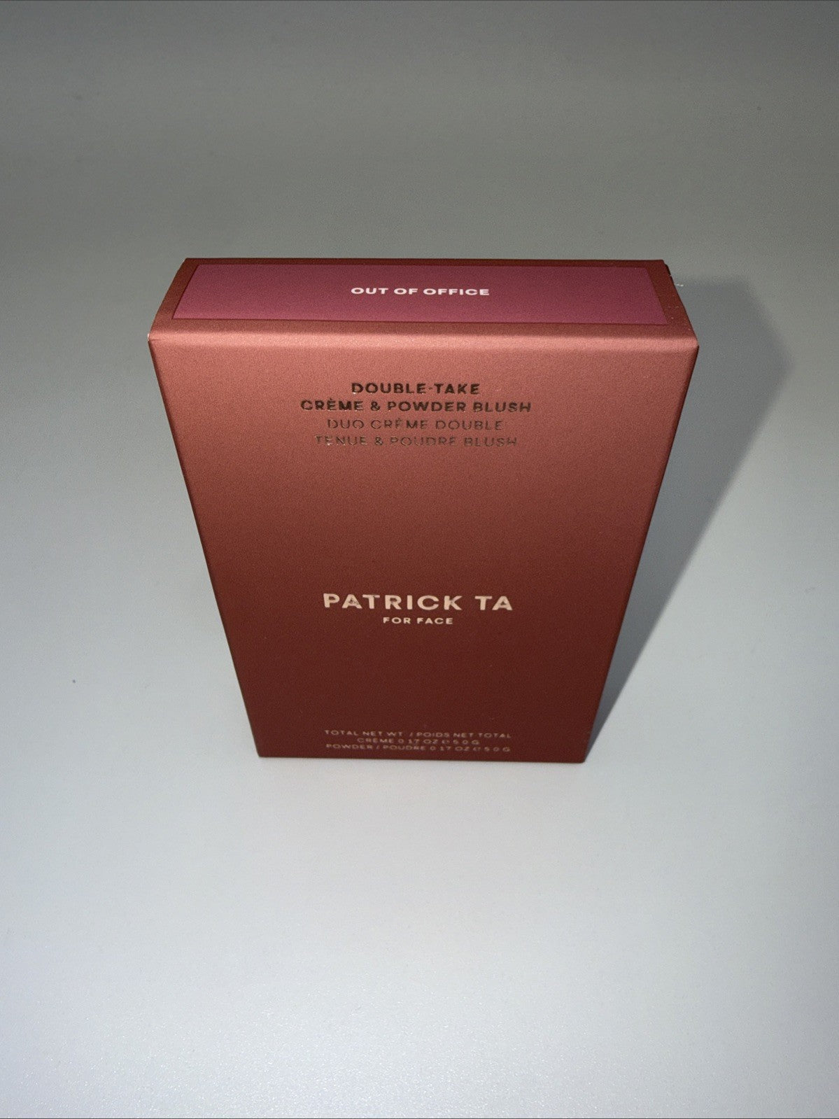 Patrick Ta Double-Take Creme & Powder Blush Out of Office - New