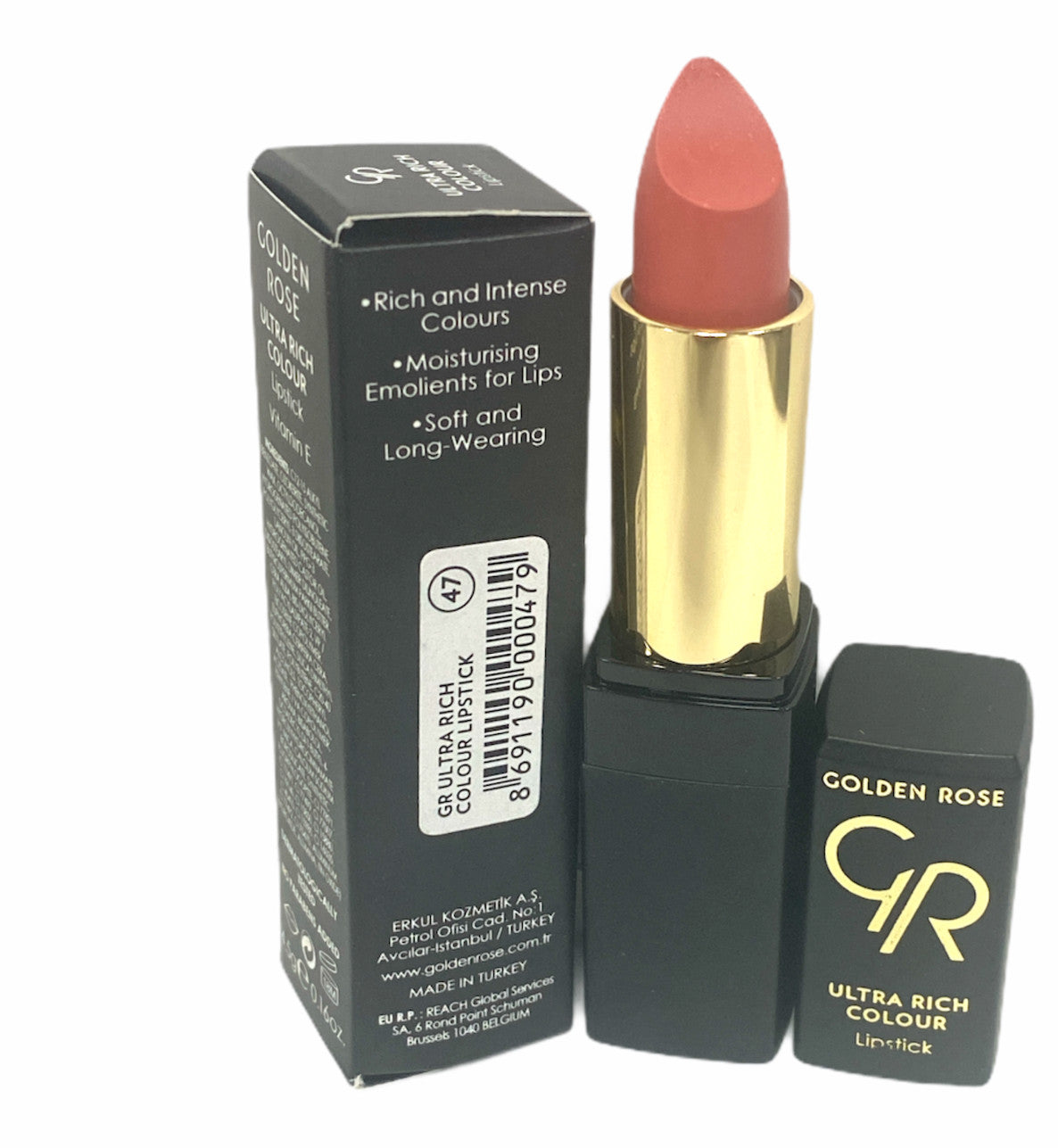 Golden Rose Ultra Rich Lipstick - Assorted Colors, 4.5g - New In Box