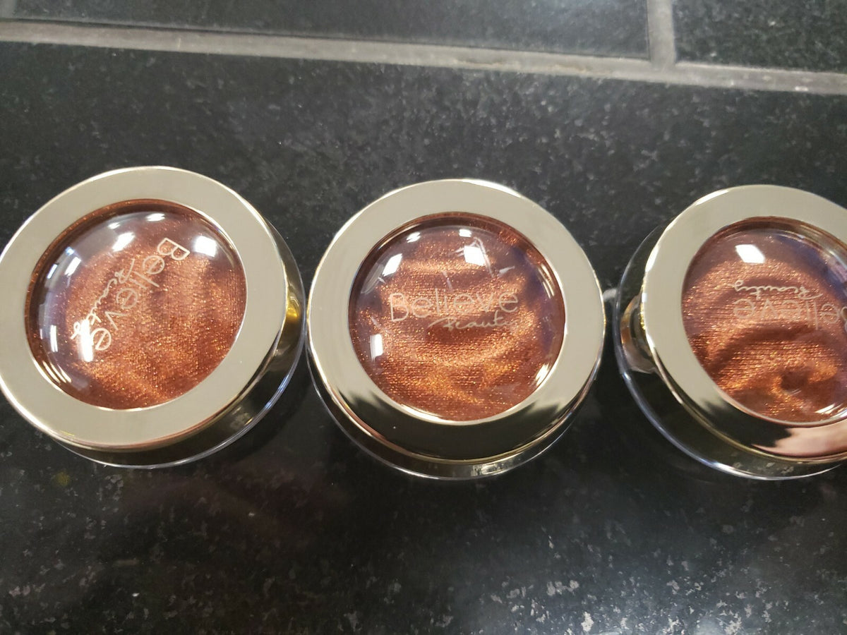 Gel To Powder Eyeshadow Heads or Tails - 3 Pack Eyeshadow Pots