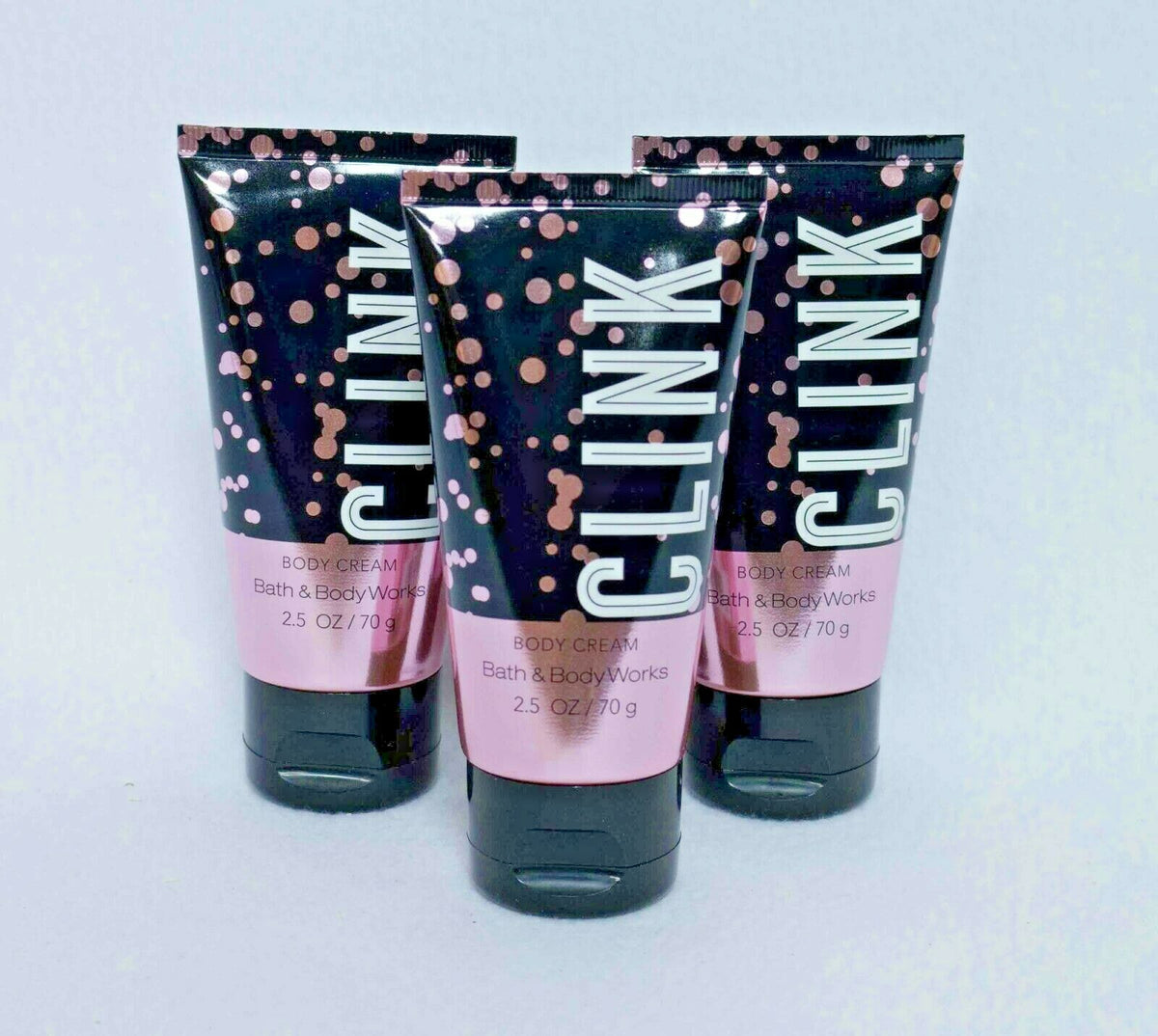 Bath & Body Works Champagne Toast Travel Size Cream Set of 3