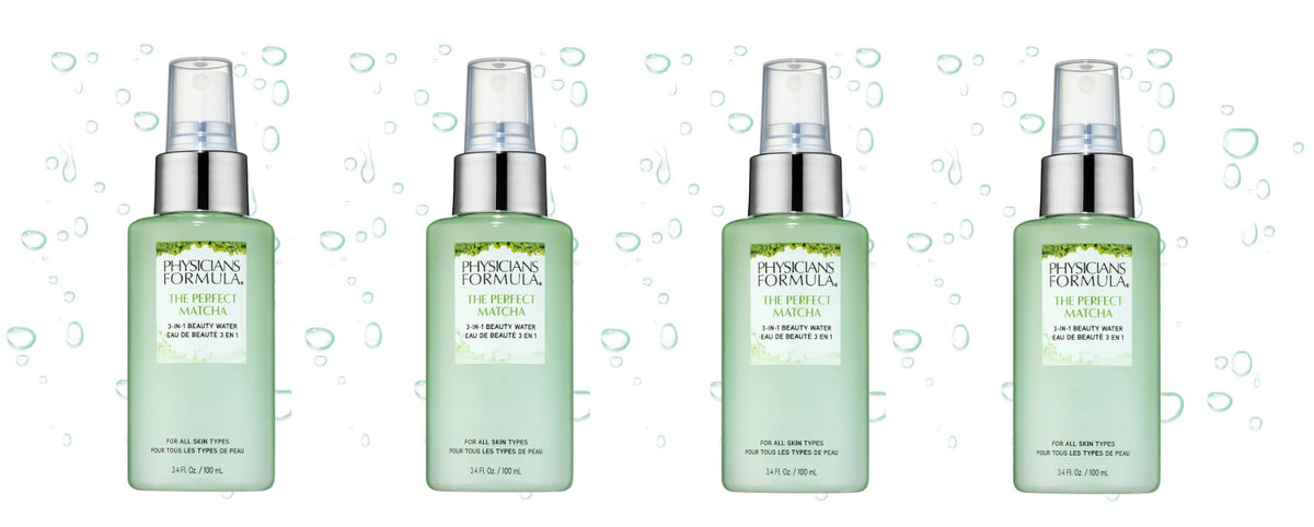 Physician's Formula Matcha 3-in-1 Beauty Water 3.4 oz Pack of 4