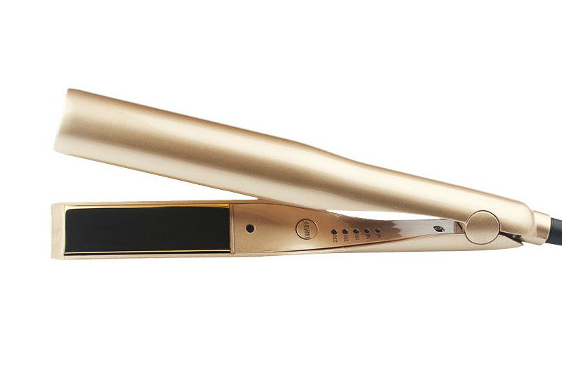 2-in-1 Hair Curler and Flat Iron - Digital Temp Control, Salon Quality