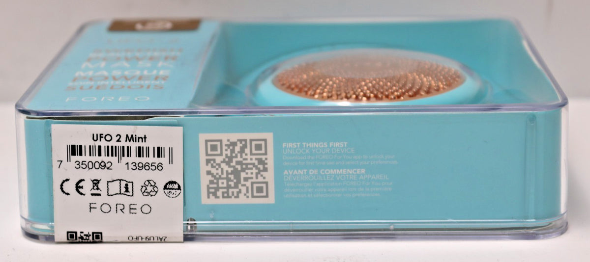 Heated LED Light Therapy Device for Skin Rejuvenation - Mint
