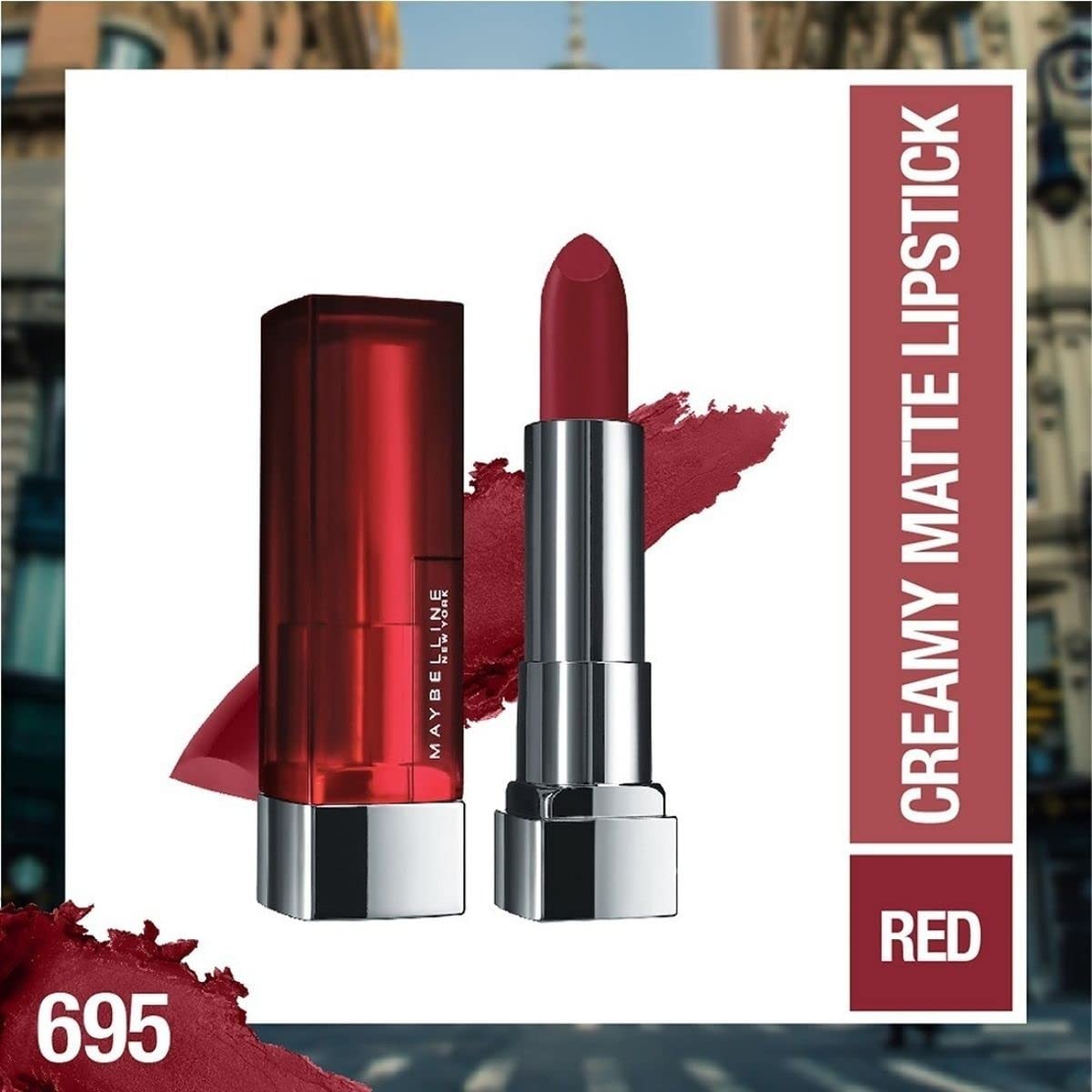 Matte Lipstick in Divine Wine - Hydrating & Long-Lasting Lip Color
