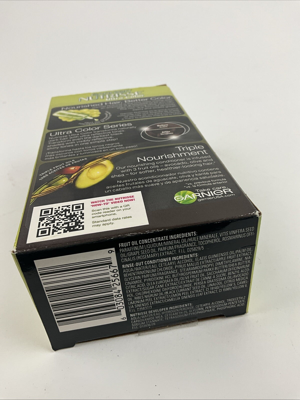 Nutrisse Ultra Color Hair Dye - BL26 Reflective Auburn Black