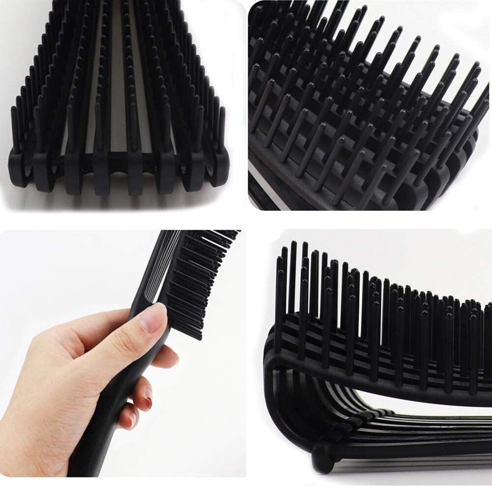 Detangling Hair Brush with Massage Octopus Design for Thick Curly Wavy Hair