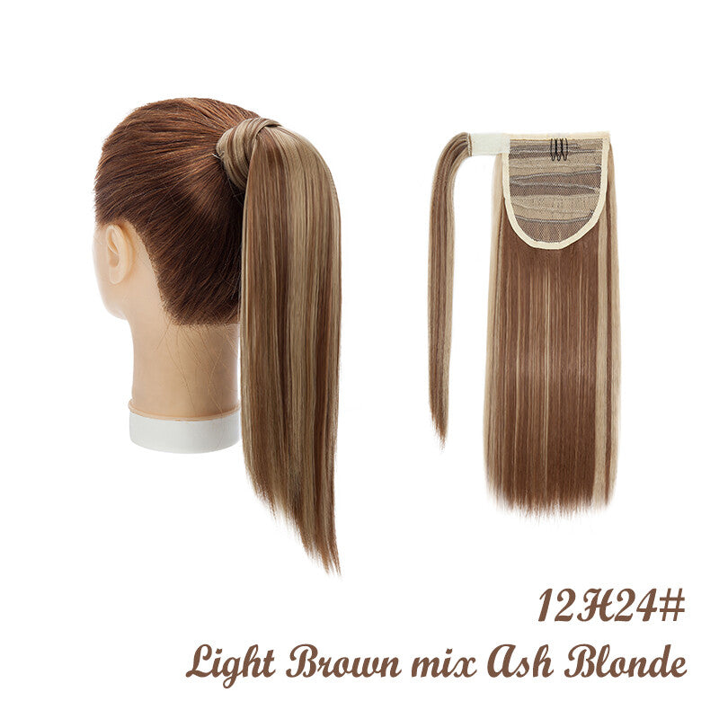 Ponytail Wrap Around Hair Extensions - Clip-In & Thick Styling