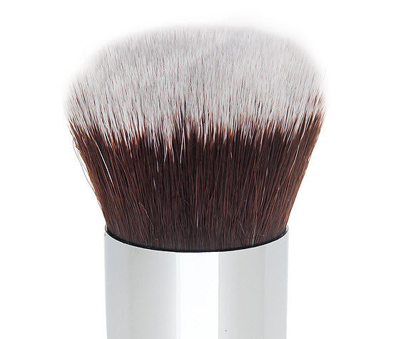 Round Kabuki Makeup Brush by Beauty Junkees – Professional Synthetic Kabuki