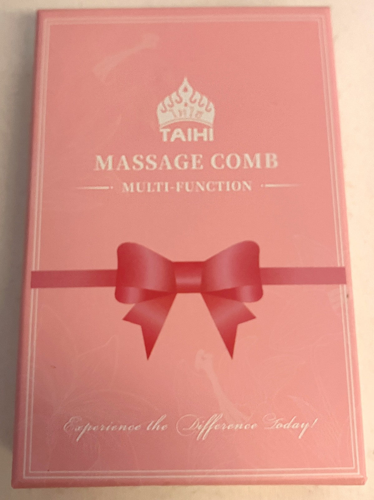 4-in-1 Pink Gua Sha Facial Massage Comb - Multi-Function Skin Tool